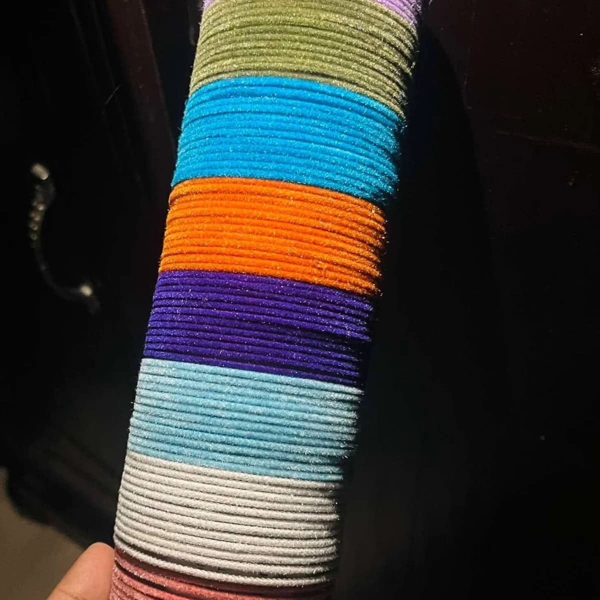 Pastel & Jewel Tone Velvet Bangles