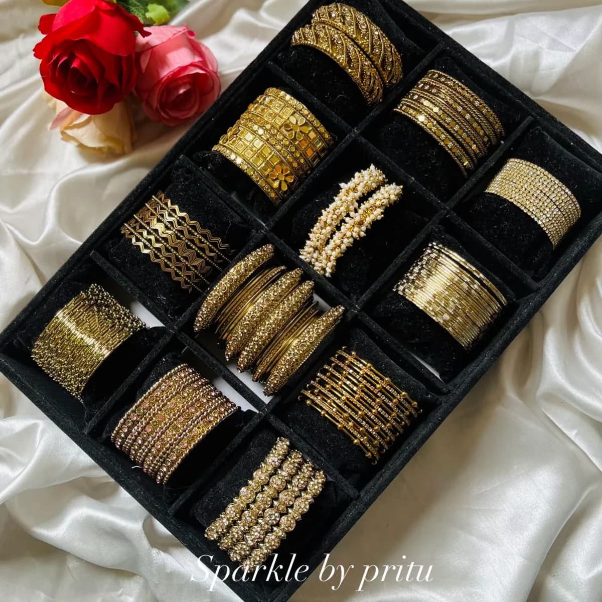 Premium Gold Combo Bangle Collection