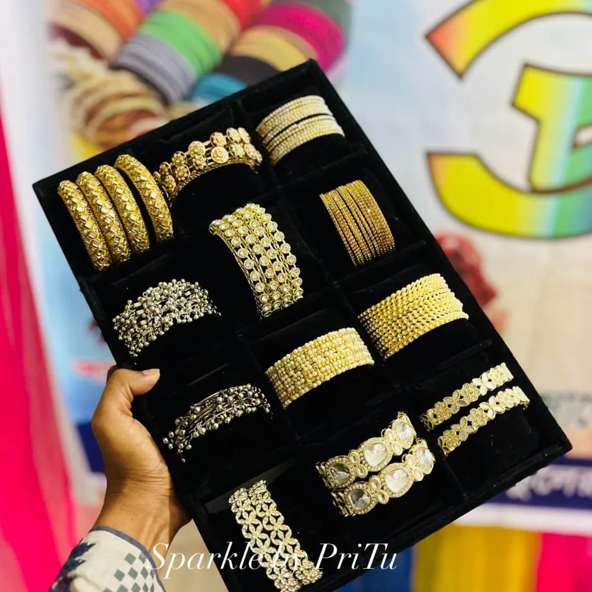 Premium Gold Combo Bangle Collection — view 2